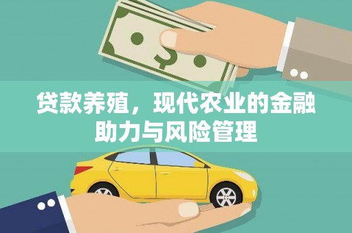四子王旗贷款养殖，现代农业的金融助力与风险管理