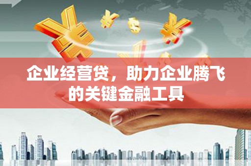 四子王旗企业经营贷，助力企业腾飞的关键金融工具