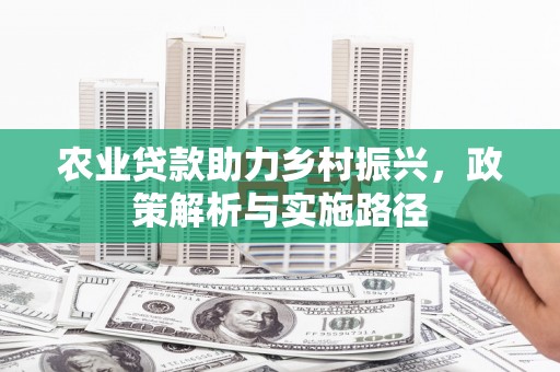 四子王旗农业贷款助力乡村振兴，政策解析与实施路径