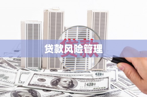 四子王旗贷款风险管理
