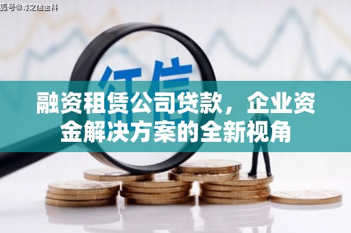 四子王旗融资租赁公司贷款，企业资金解决方案的全新视角