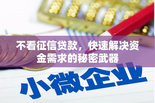四子王旗不看征信贷款，快速解决资金需求的秘密武器