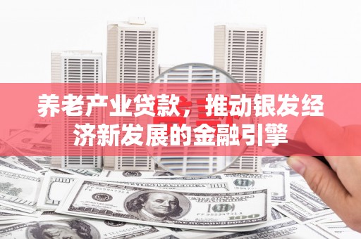 四子王旗养老产业贷款，推动银发经济新发展的金融引擎