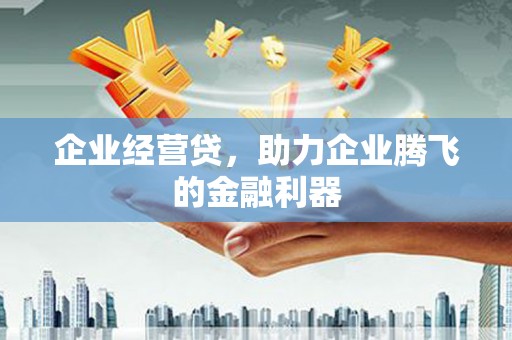 四子王旗企业经营贷，助力企业腾飞的金融利器
