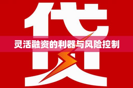 四子王旗灵活融资的利器与风险控制