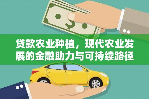 四子王旗贷款农业种植，现代农业发展的金融助力与可持续路径