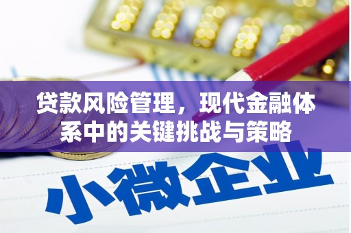 四子王旗贷款风险管理，现代金融体系中的关键挑战与策略