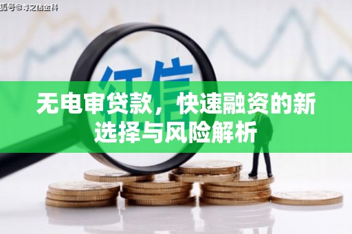 四子王旗无电审贷款，快速融资的新选择与风险解析
