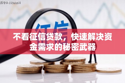 四子王旗不看征信贷款，快速解决资金需求的秘密武器