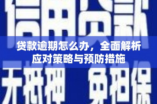 四子王旗贷款逾期怎么办，全面解析应对策略与预防措施