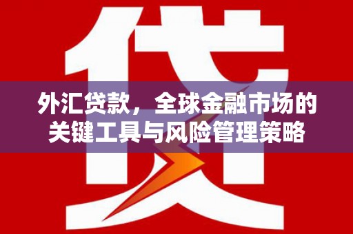 四子王旗外汇贷款，全球金融市场的关键工具与风险管理策略